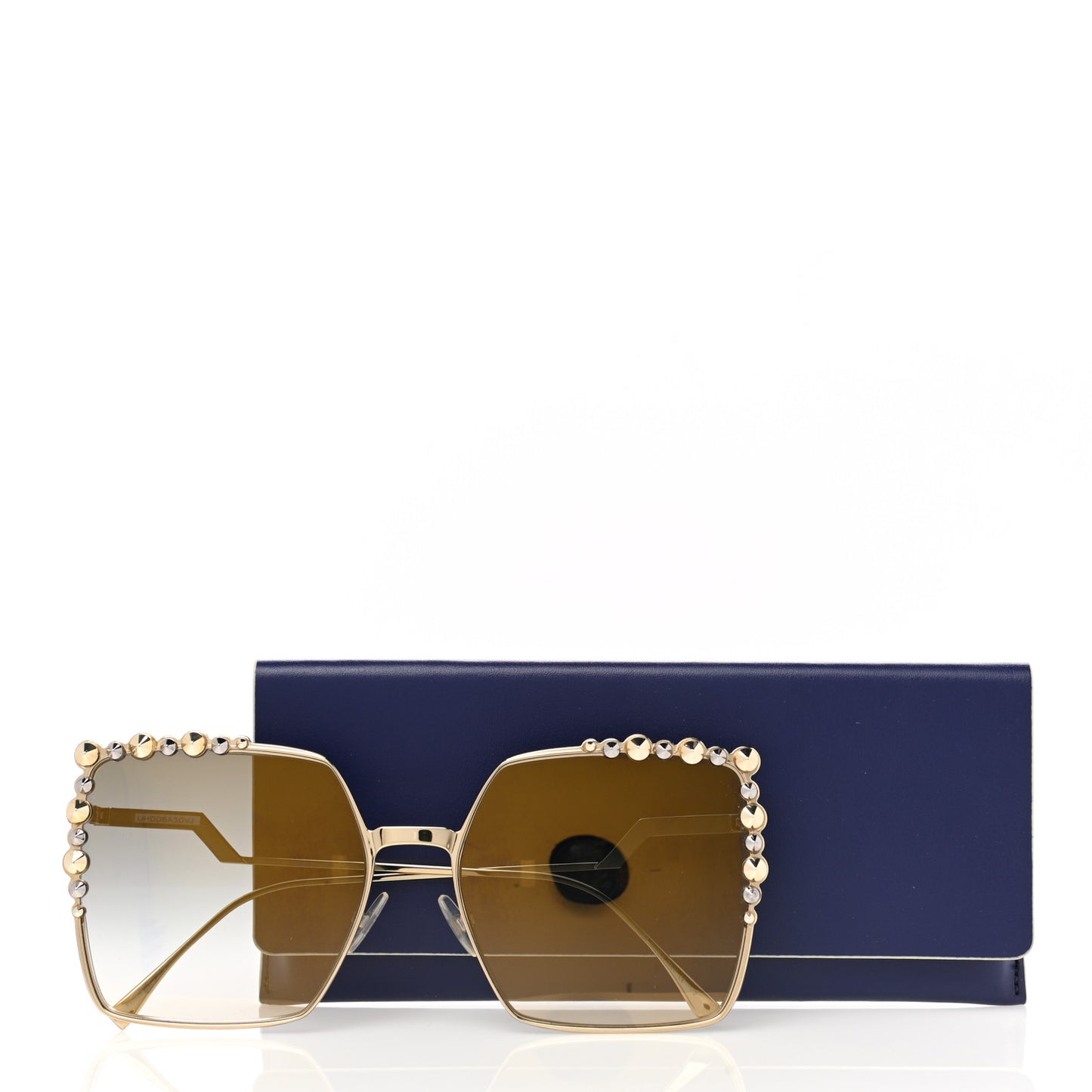 Square Dots Sunglasses FF 0259/S Gold