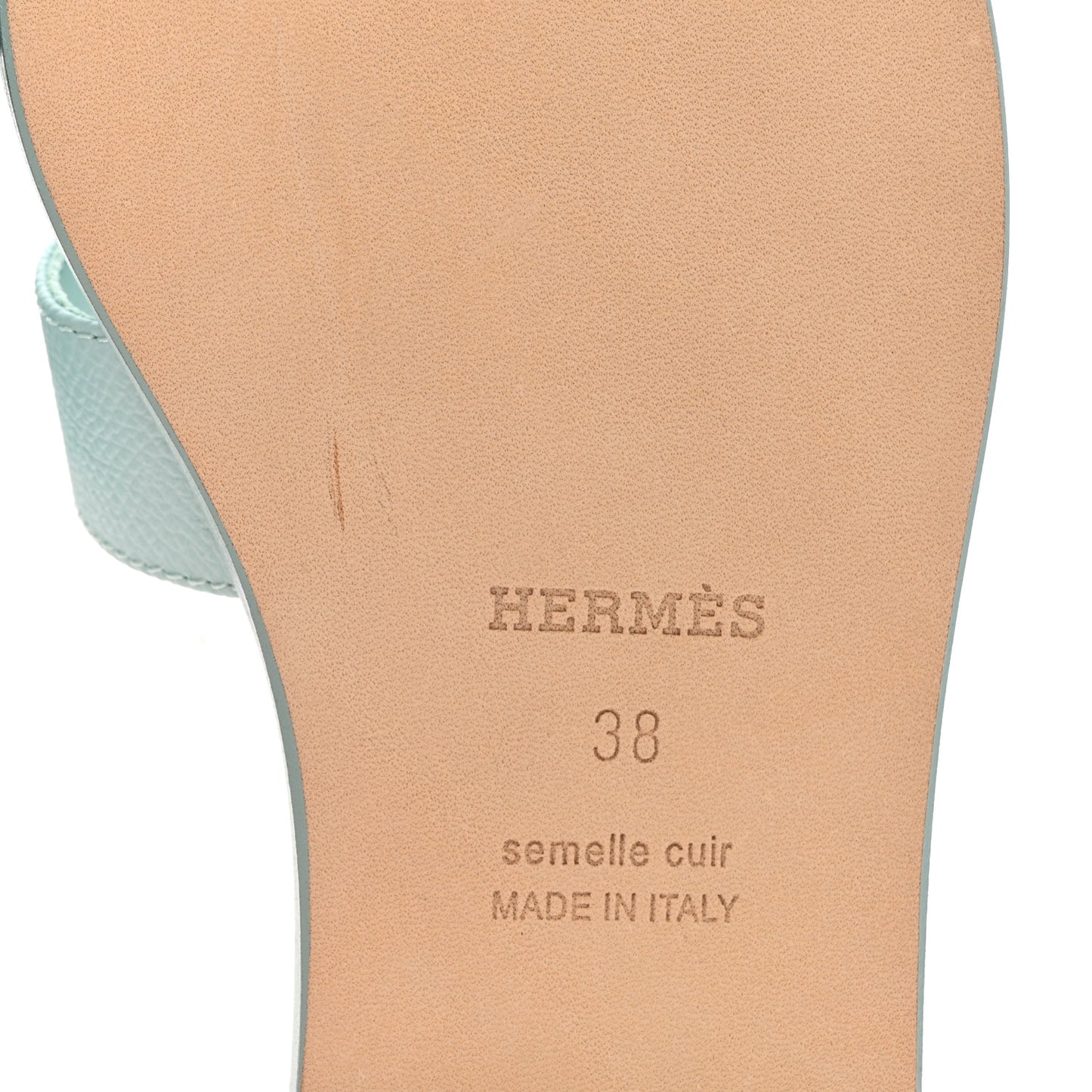 Epsom Oran Sandals 38 Vert Embrun