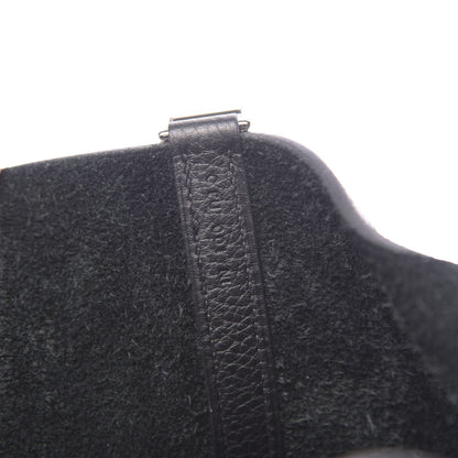 Hermes Taurillon Clemence Picotin Lock 22 MM Black 8 of 11