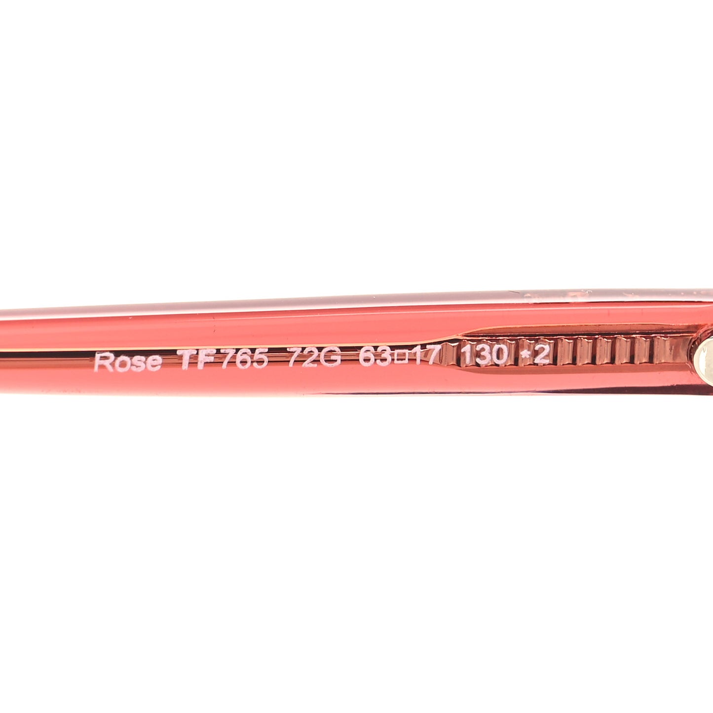 Acetate Rose Sunglasses TF765 Pink