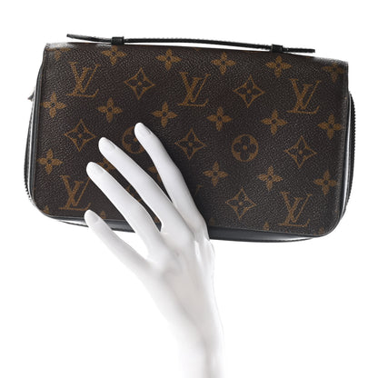Louis Vuitton Monogram Macassar Zippy XL Wallet 2 of 9