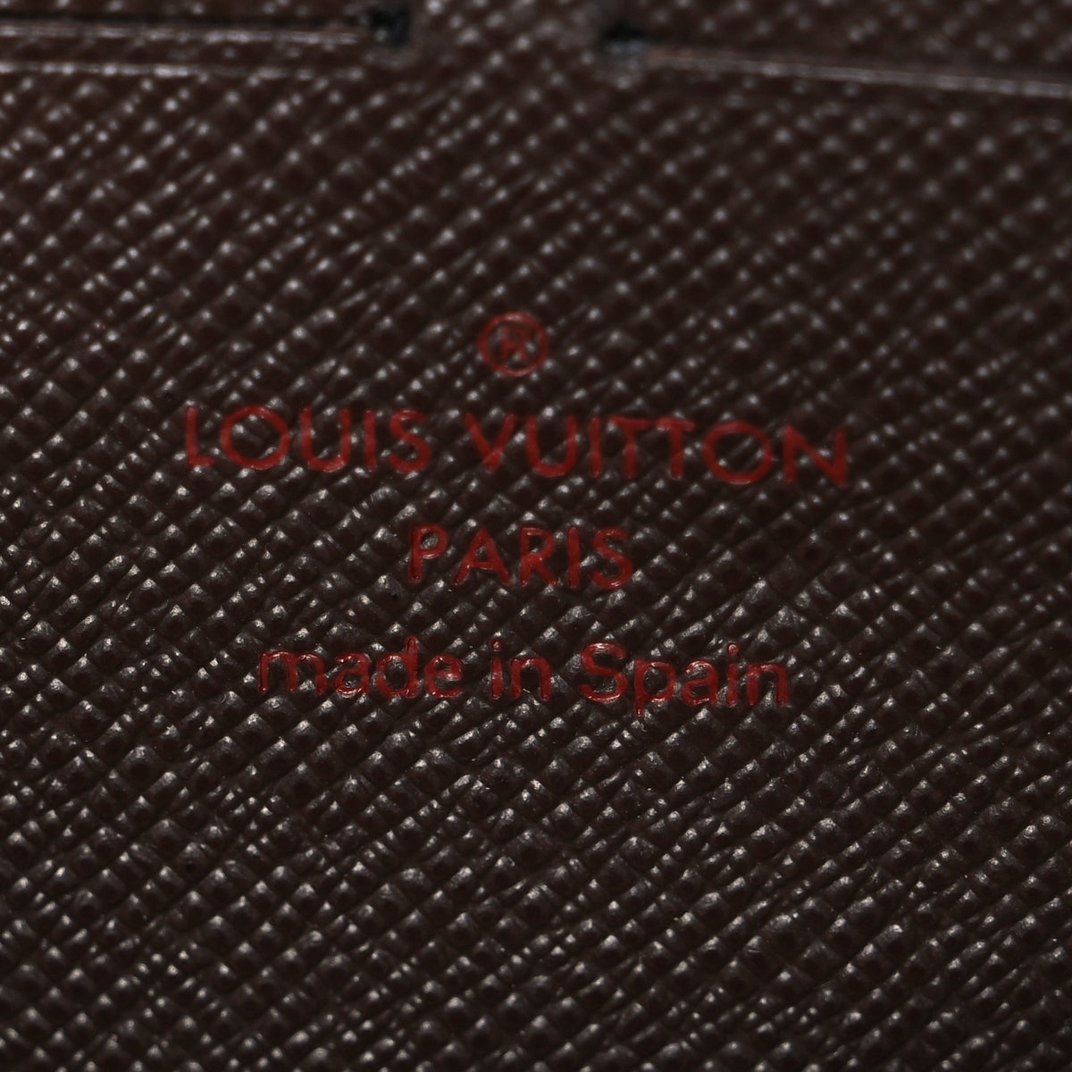 Damier Ebene Zippy Wallet