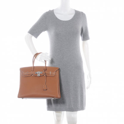 Hermes Togo Birkin 35 Gold 2 of 9