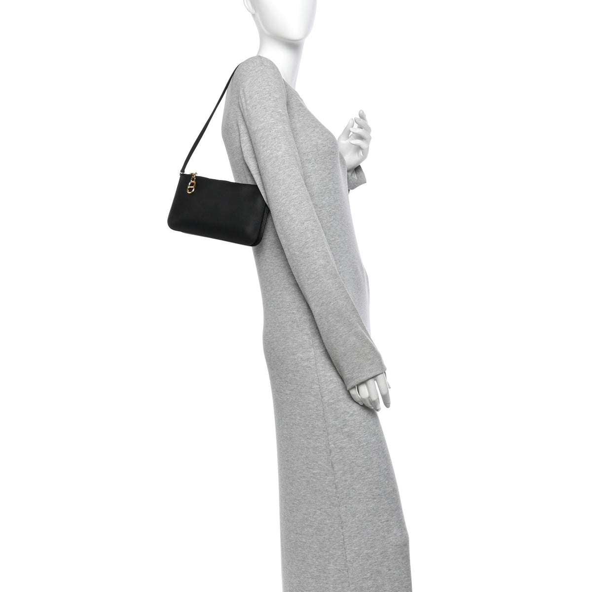 Hermes Evergrain Chaine d'Ancre Zipengo Pochette To Go Black 2 of 10