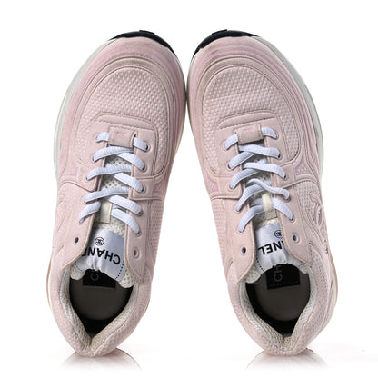 Chanel Fabric CC Womens Sneakers 35 Light Pink 2 of 15