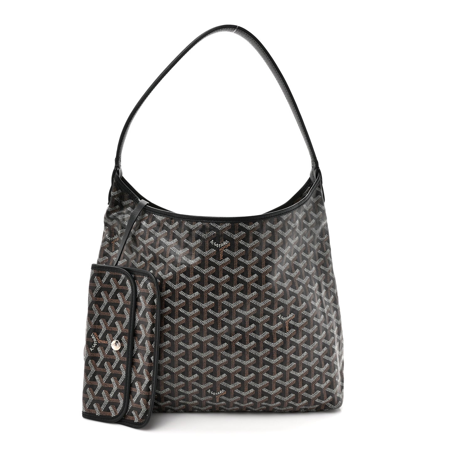 Goyardine Boheme Hobo Black