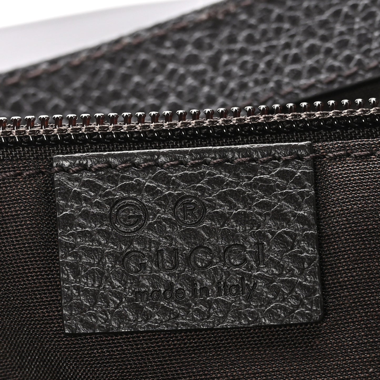 Monogram Large Flap Messenger Bag Beige Dark Brown