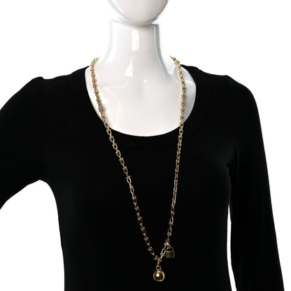 Tiffany 18K Yellow Gold HardWear Wrap Necklace 4 of 9