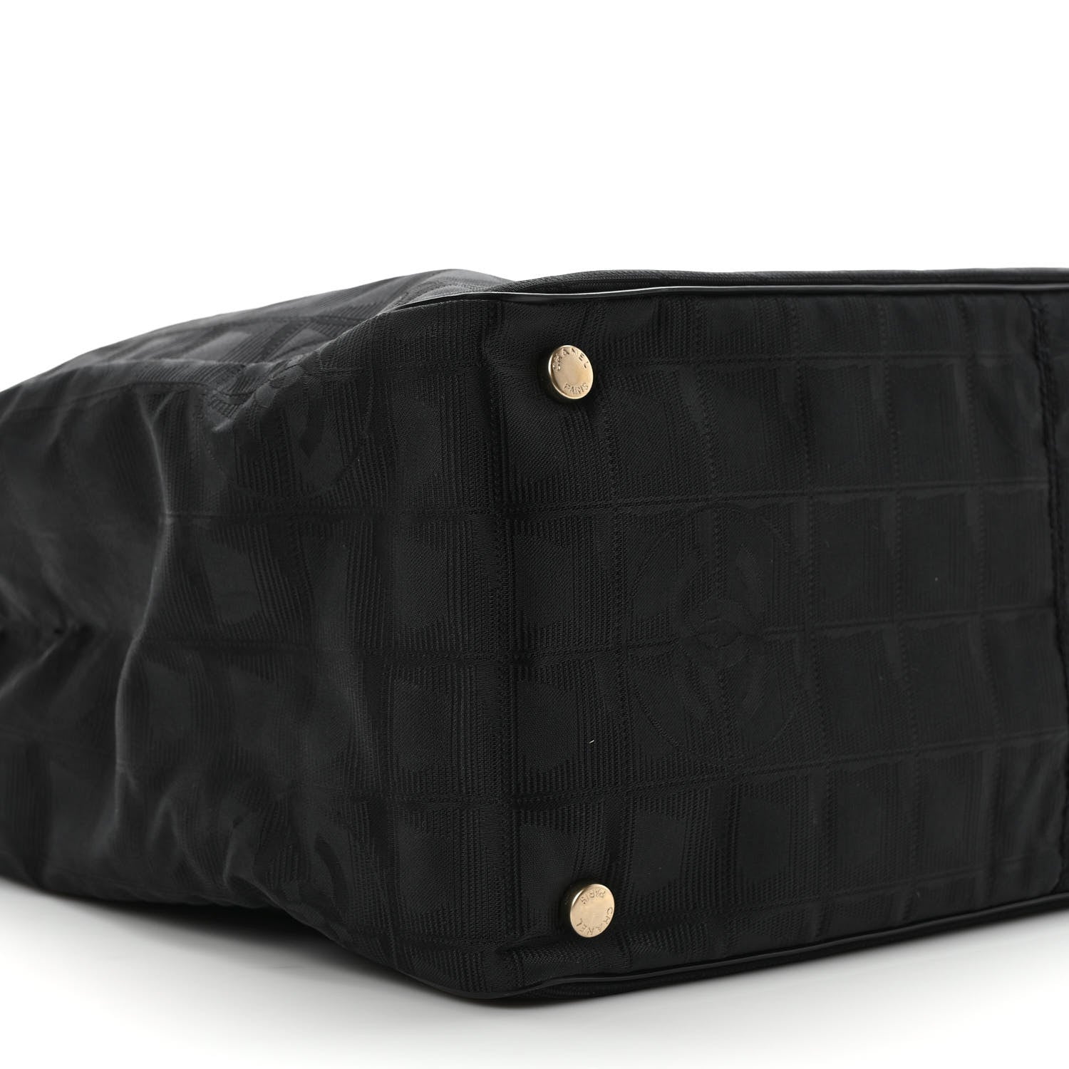 Chanel Nylon Large Travel Tote Black 6 of 7