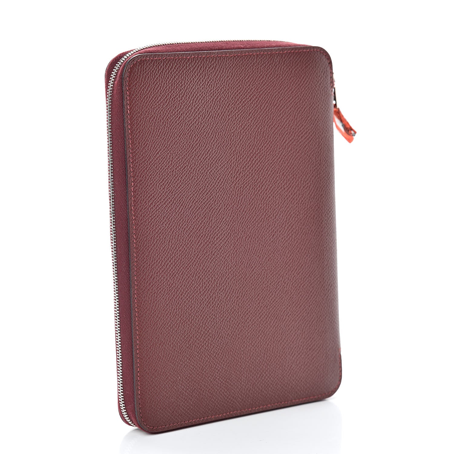 Hermes Epsom Silkydaily Globe Trotter Agenda Rouge H 3 of 7