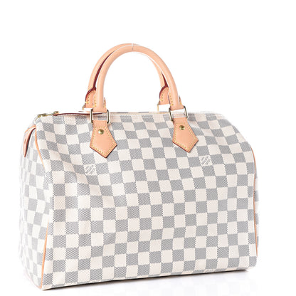 Louis Vuitton Damier Azur Speedy 30 2 of 9