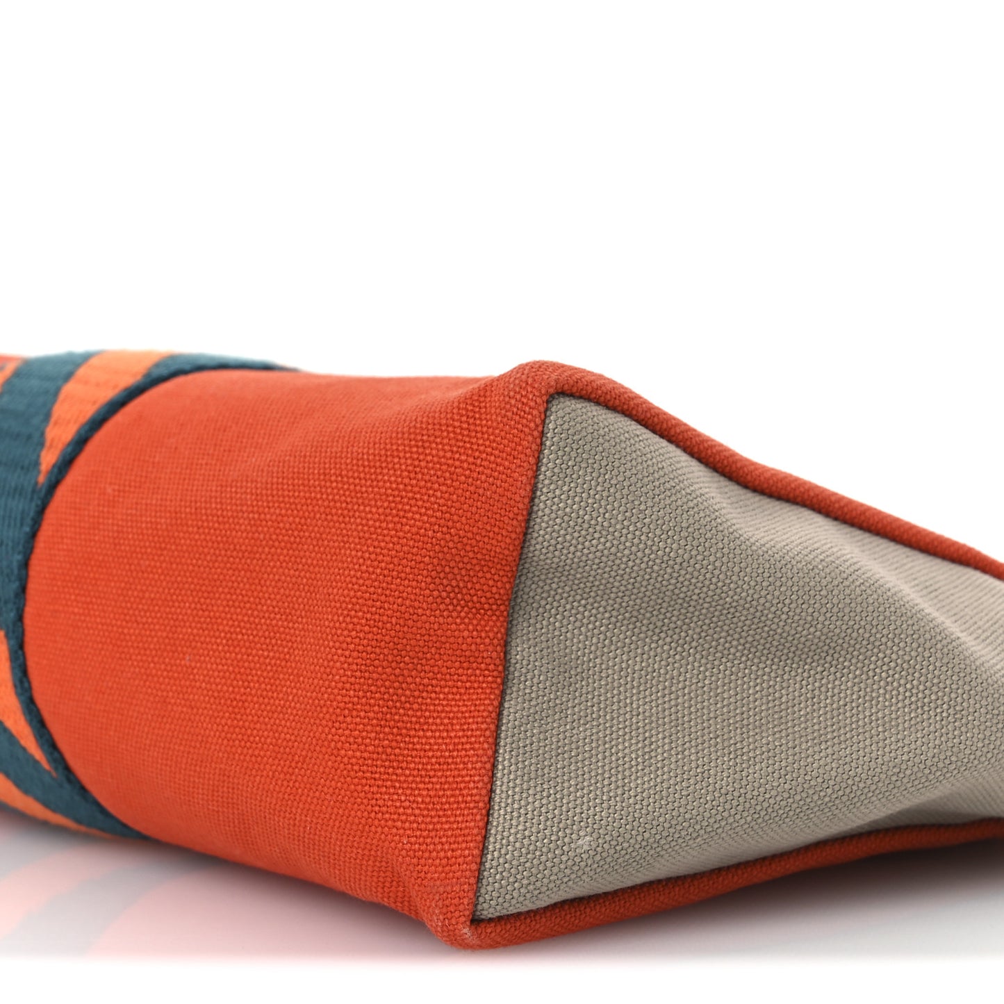 Canvas Jimetou PM Orange Feu Gris Ponce
