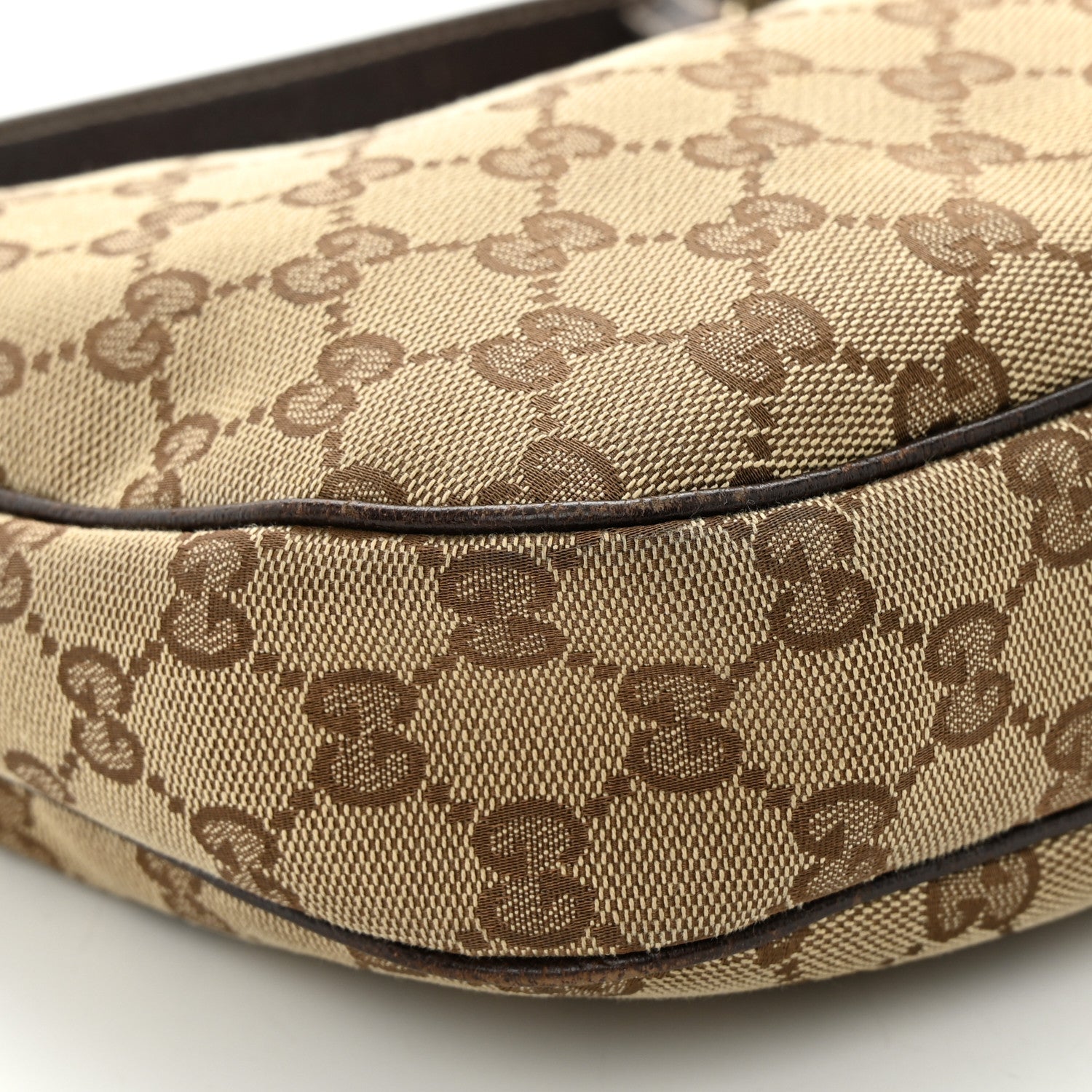Gucci Monogram Charmy Hobo Brown 12 of 17