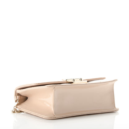 Christian Dior Patent Cannage Miss Dior Promenade Pouch Beige 4 of 8