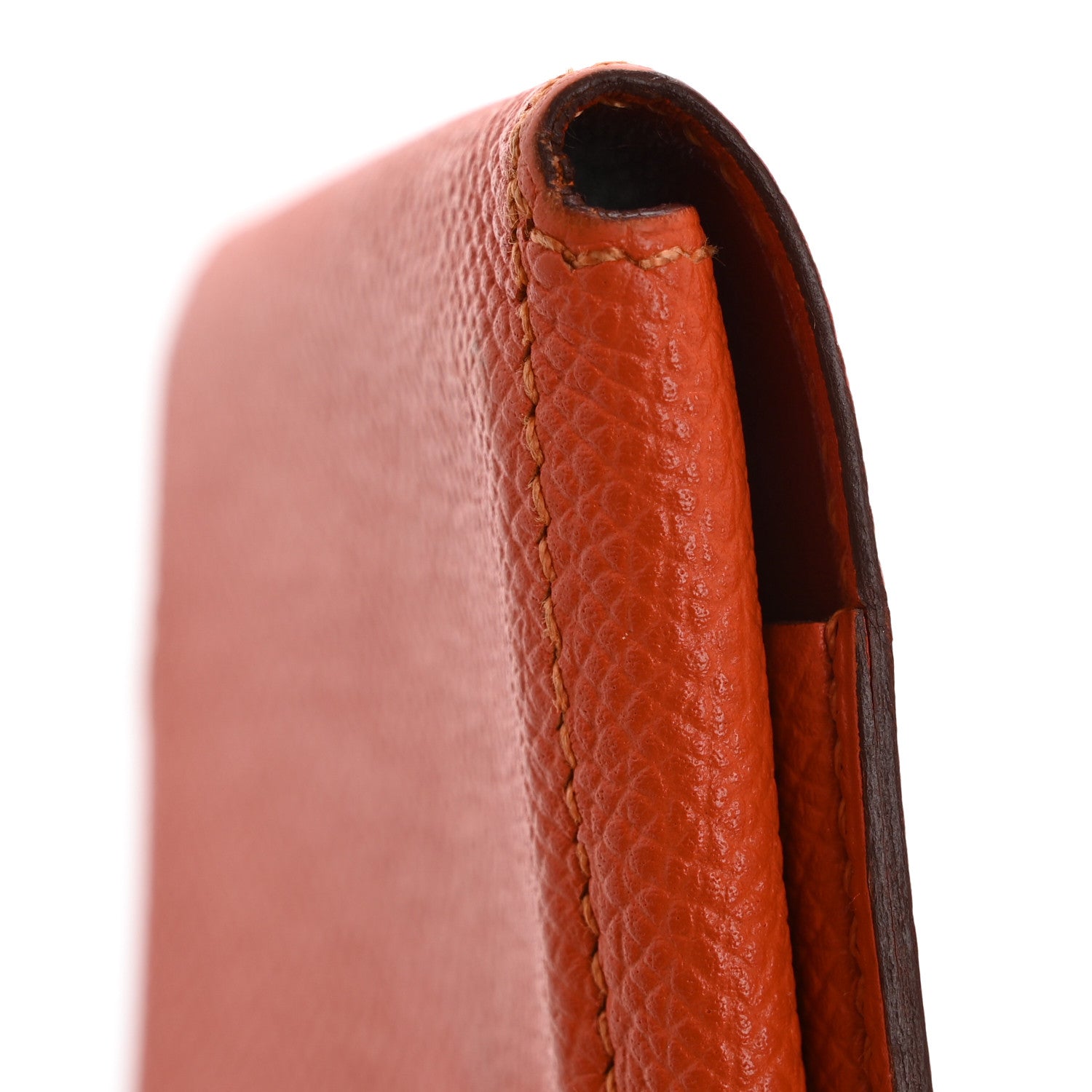 Hermes Epsom Guernesey Card Case Orange 15 of 17