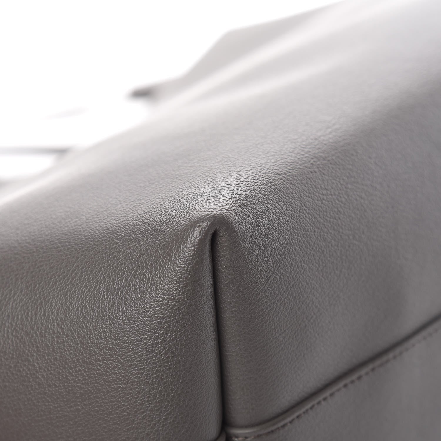 Saint Laurent Calfskin Large Shopping Tote Earth 16 of 17