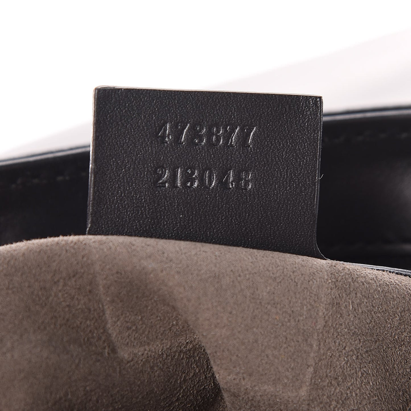 Guccissima Signature Single Buckle Flap Messenger Bag Black