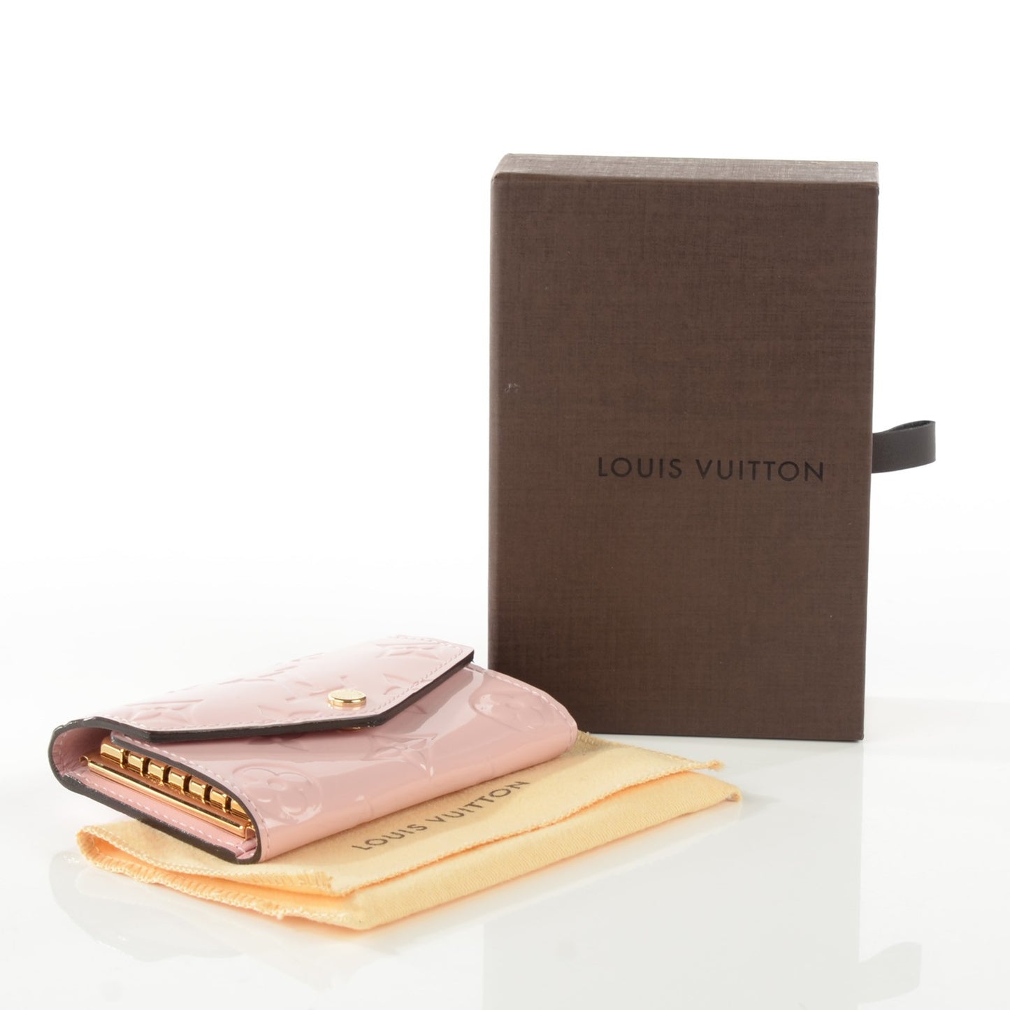 Vernis Key Pouch Rose Ballerine