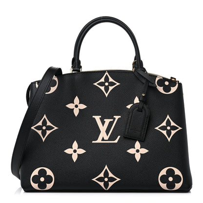 Louis Vuitton Empreinte Monogram Giant Grand Palais Black Beige 1 of 9
