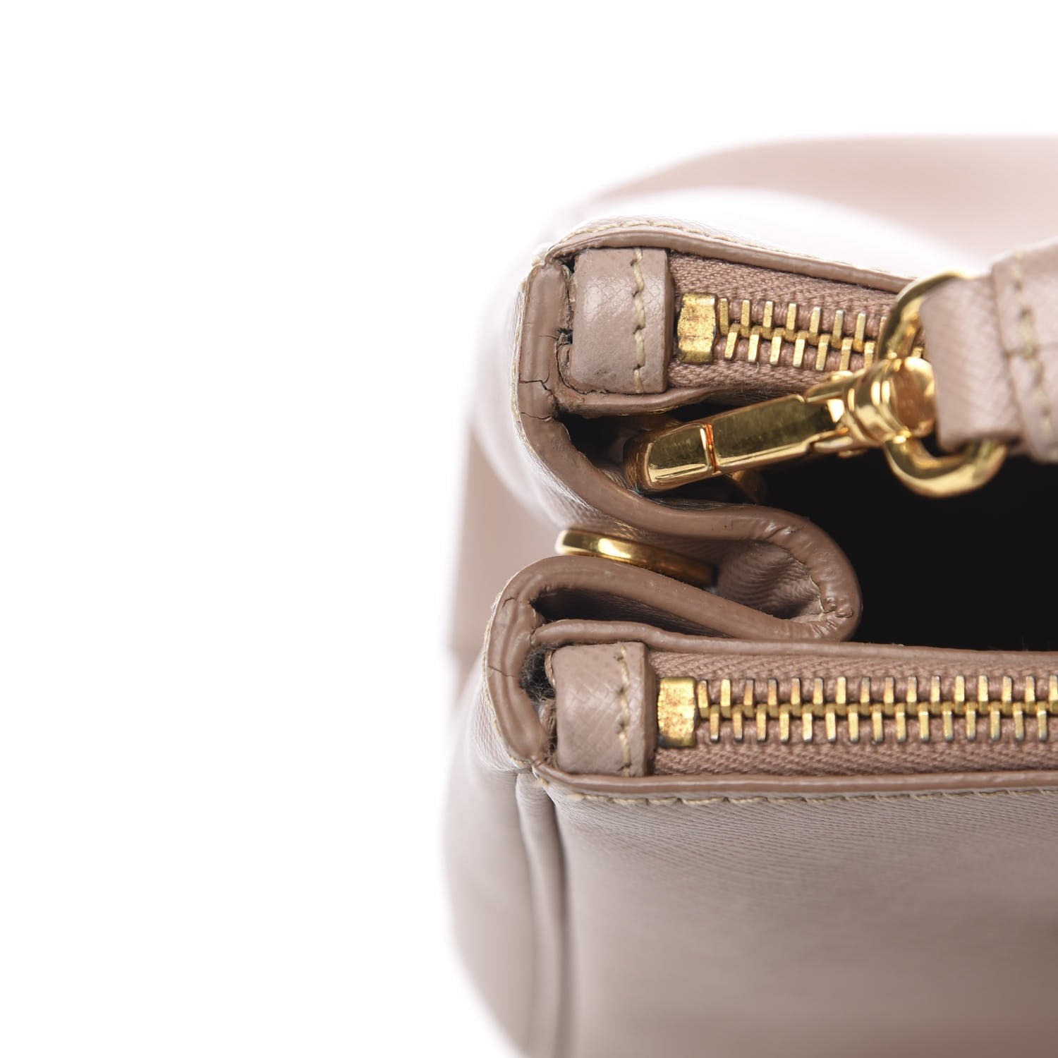 Prada Saffiano Small Galleria Double Zip Tote Cammeo 15 of 19