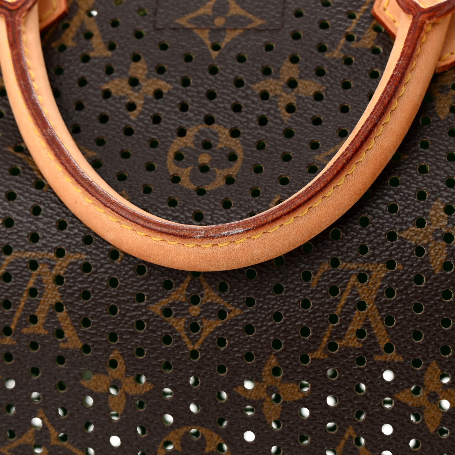 Louis Vuitton Monogram Perforated Speedy 30 Green 14 of 17