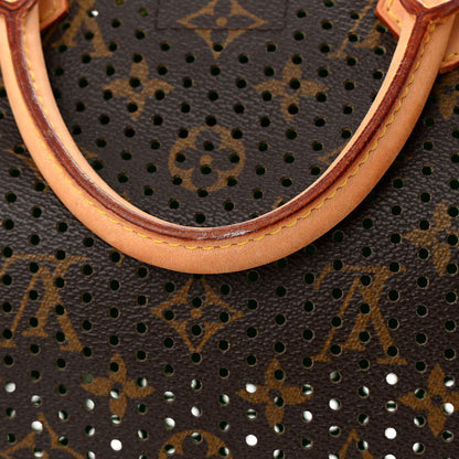 Louis Vuitton Monogram Perforated Speedy 30 Green 14 of 17