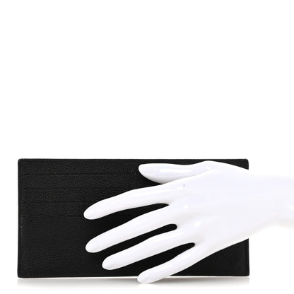 Louis Vuitton Calfskin Felicie Chain Wallet Card Holder Insert Black 2 of 8