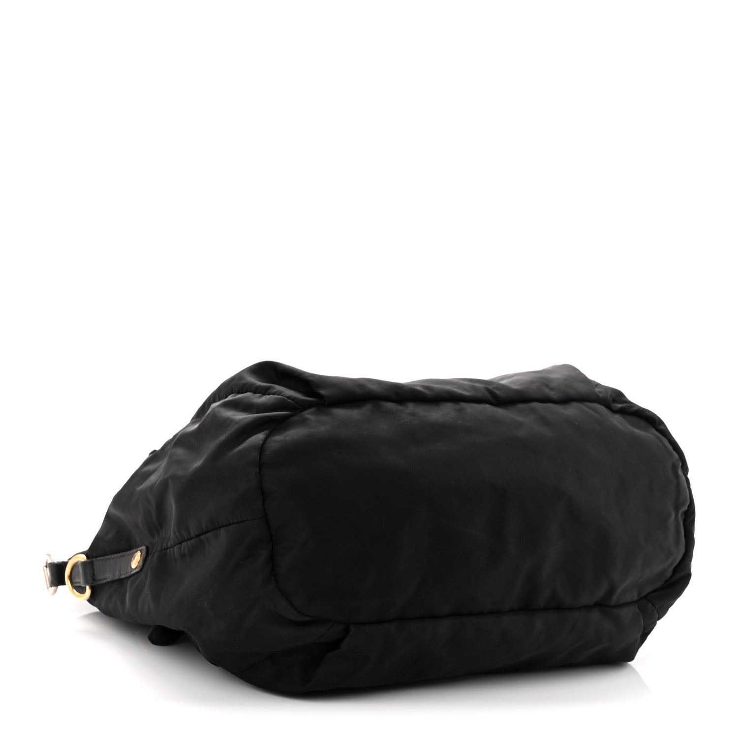 Prada Tessuto Nylon Vitello Daino Shopping Satchel Black 4 of 12