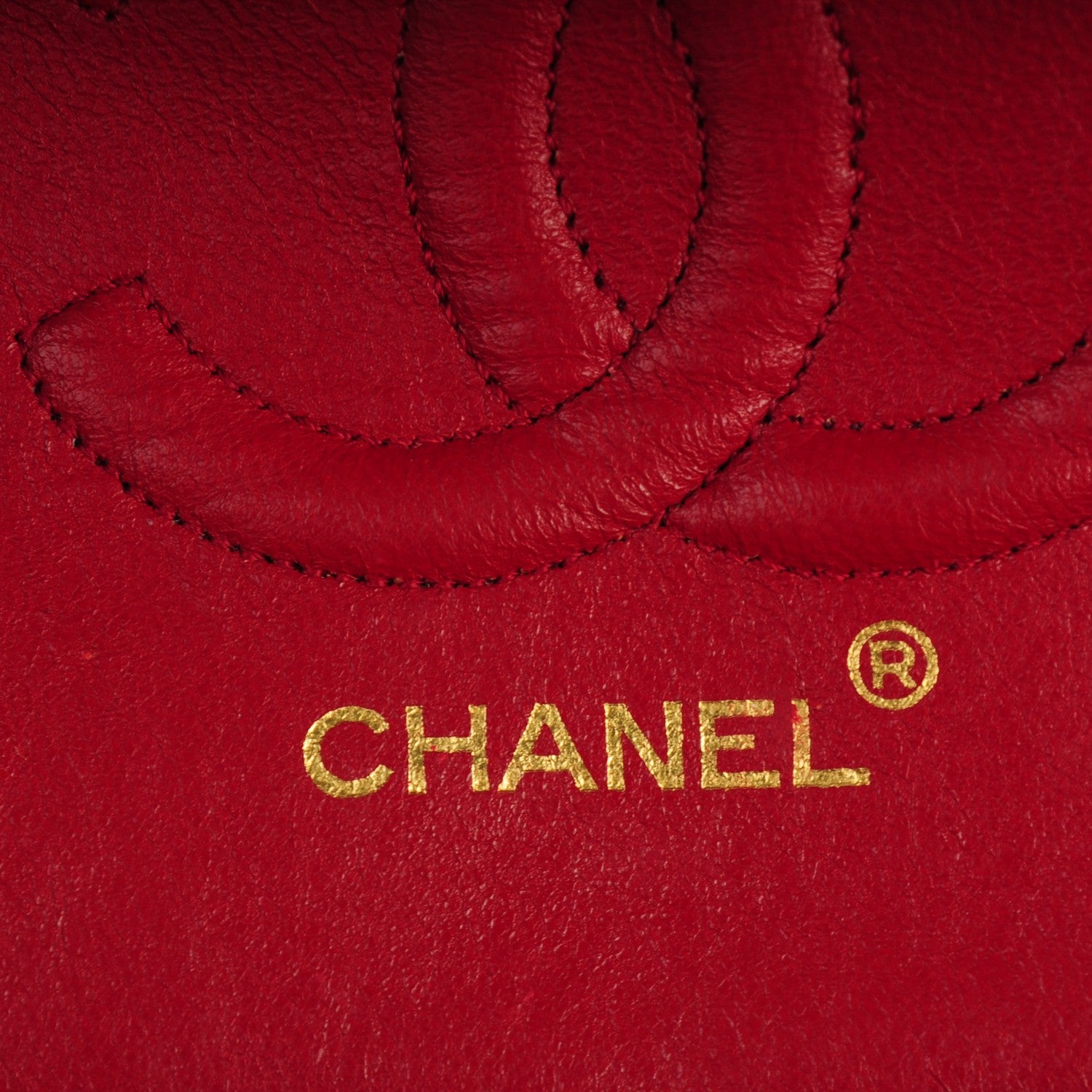 Chanel Lambskin Quilted Medium Double Flap Red 6 of 11