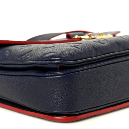 Louis Vuitton Empreinte Pochette Metis Marine Rouge 10 of 11