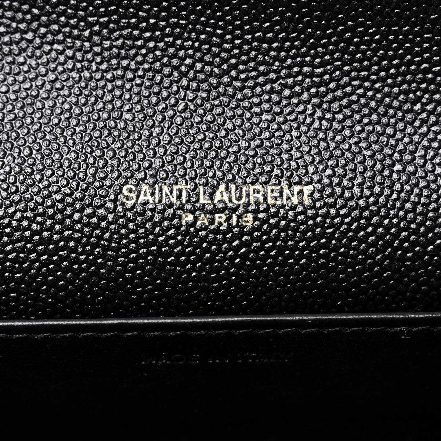 Grain de Poudre Uptown Chain Wallet Black