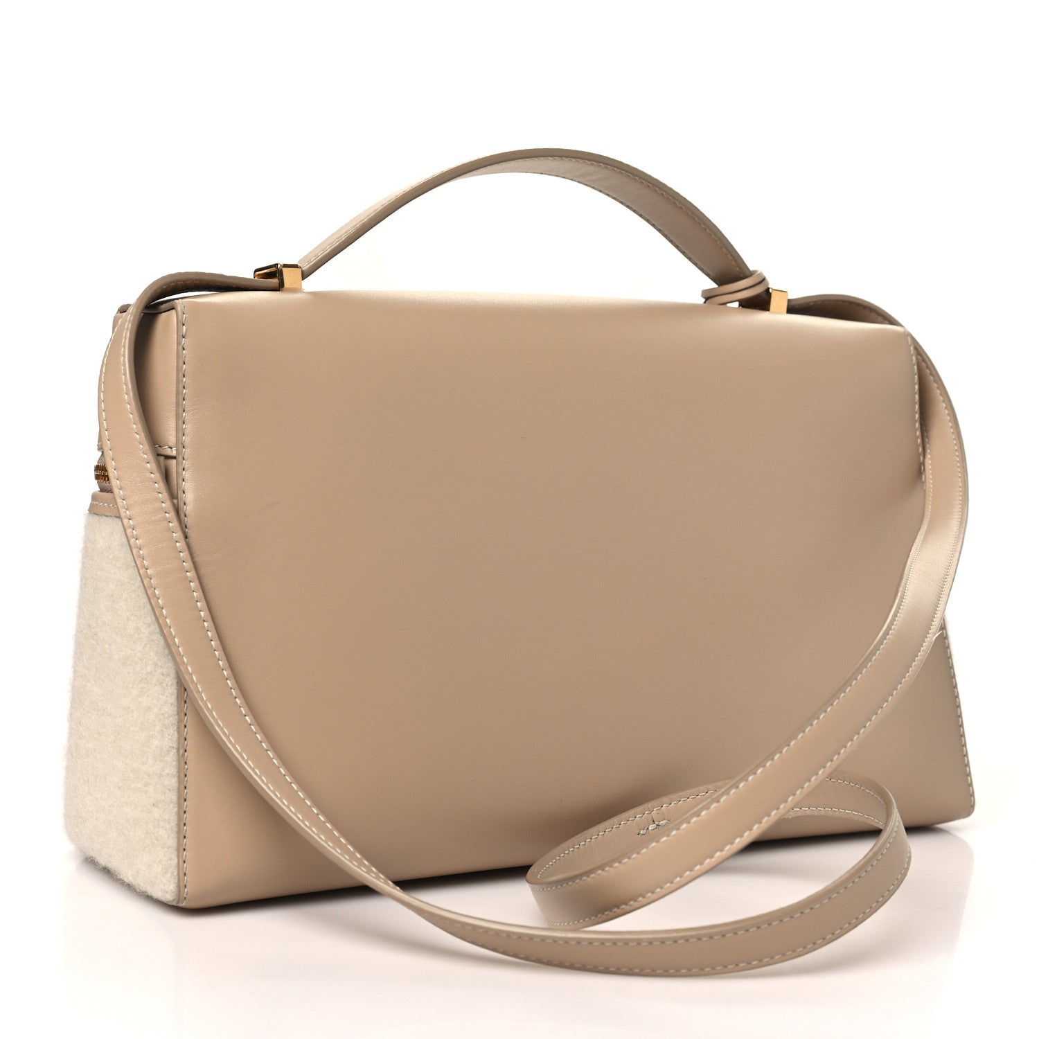 Loro Piana Smooth Calfskin Cashmere L27 Extra Bag Ancient Paper 3 of 9