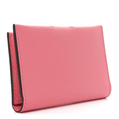 Hermes Evercolor RMS Card Holder Rose Azalee 2 of 6