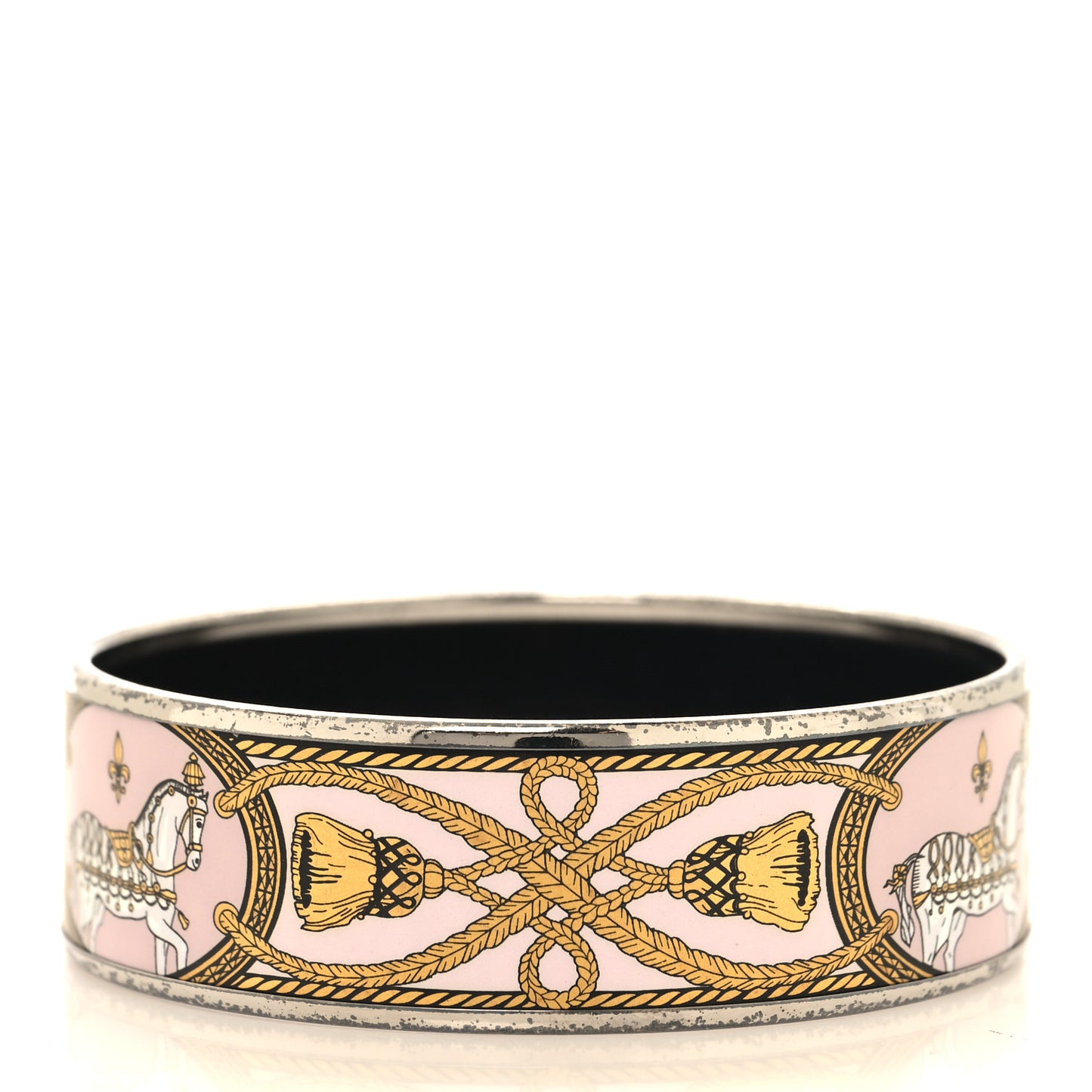 Enamel Printed Wide Grand Apparat Bracelet 65