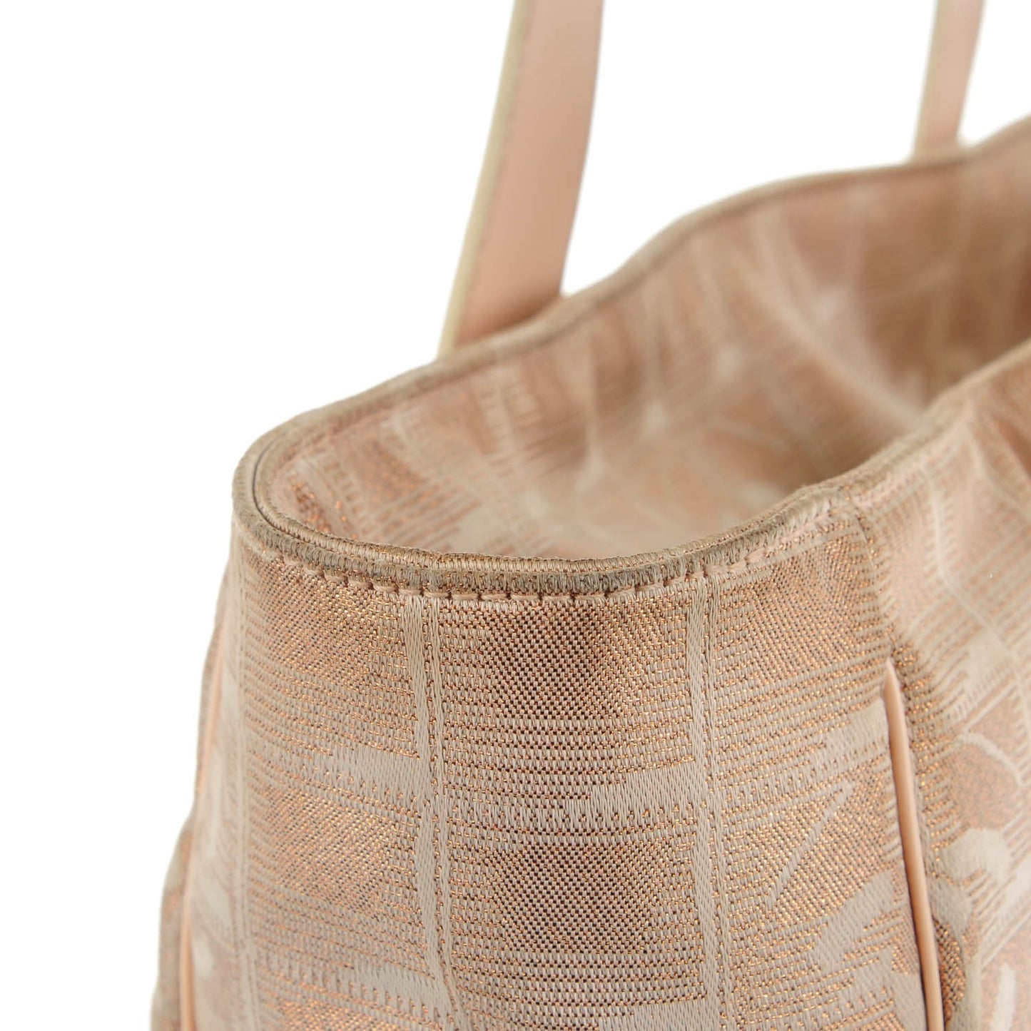 Nylon Medium Travel Tote Beige