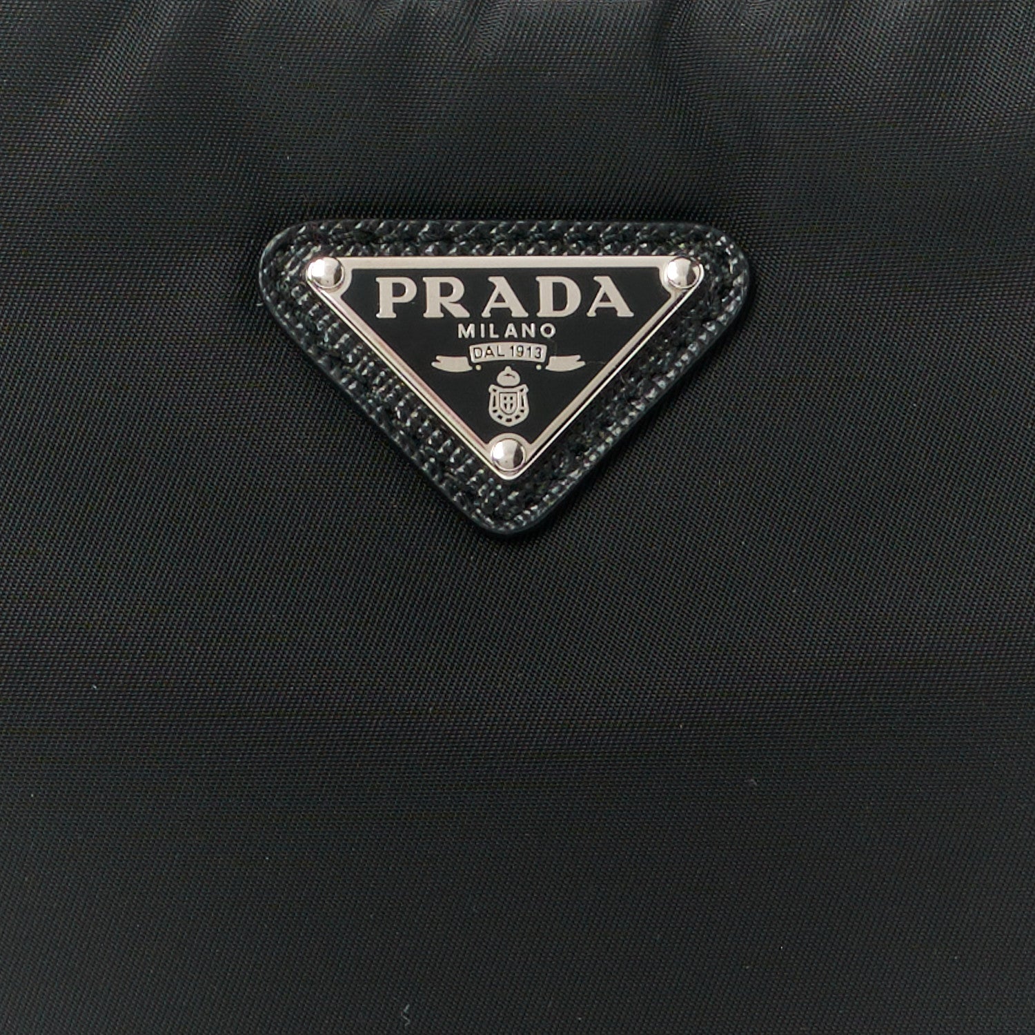 Prada Tessuto Nylon Saffiano Mini Re-Edition 2005 Bag Black 10 of 12