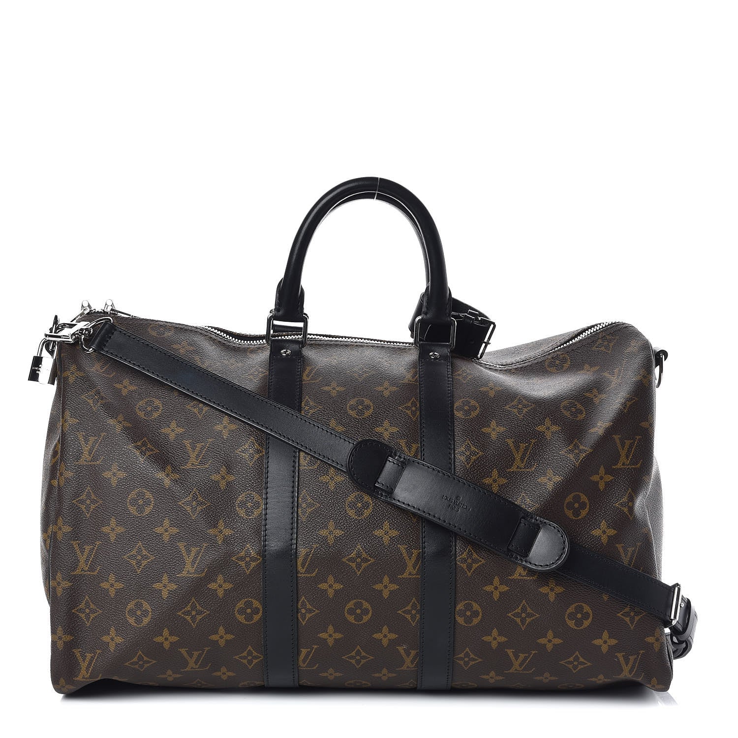 Louis Vuitton Monogram Macassar Keepall Bandouliere 45 1 of 11