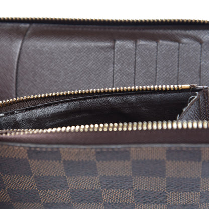 Louis Vuitton Damier Ebene Zippy Compact Wallet 17 of 18
