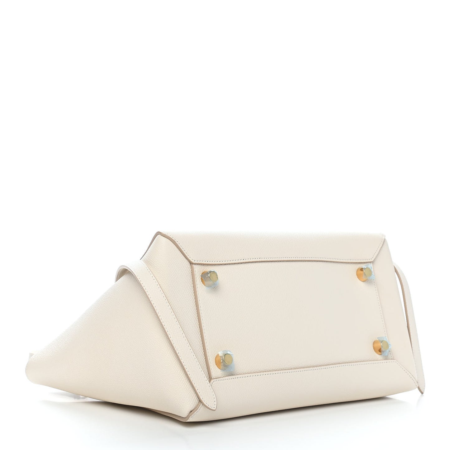 Grained Calfskin Mini Belt Bag White