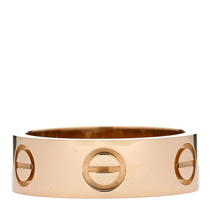 Cartier 18K Yellow Gold 5.5mm LOVE Ring 48 4.5 1 of 6