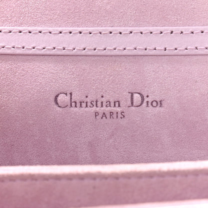 Christian Dior Metallic Calfskin Studded Vertical Diorama Pink 6 of 14