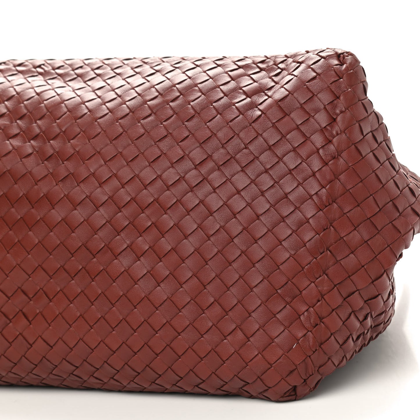 Nappa Intrecciato Large Cesta Tote Brique