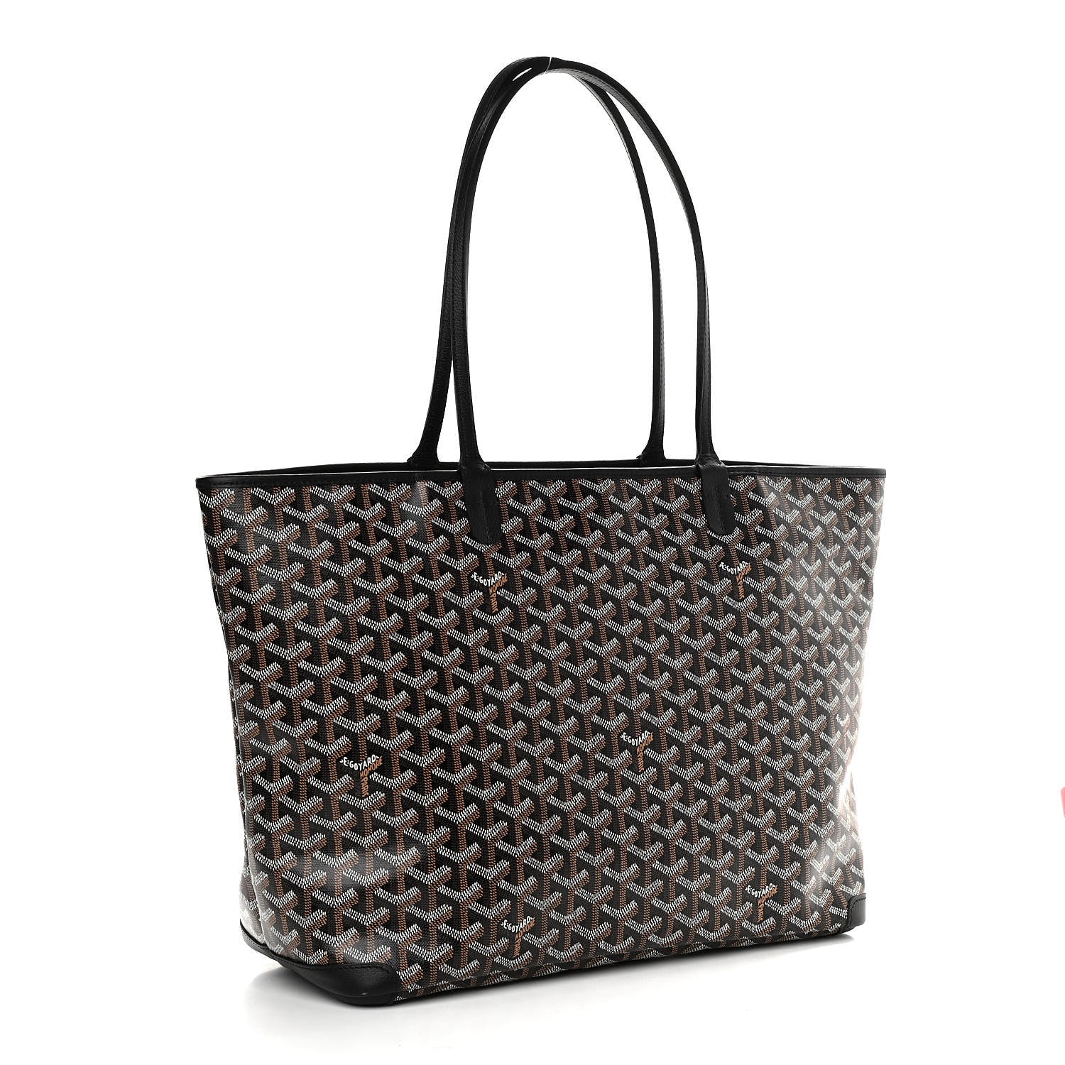 Goyard Goyardine Artois MM Black 3 of 10