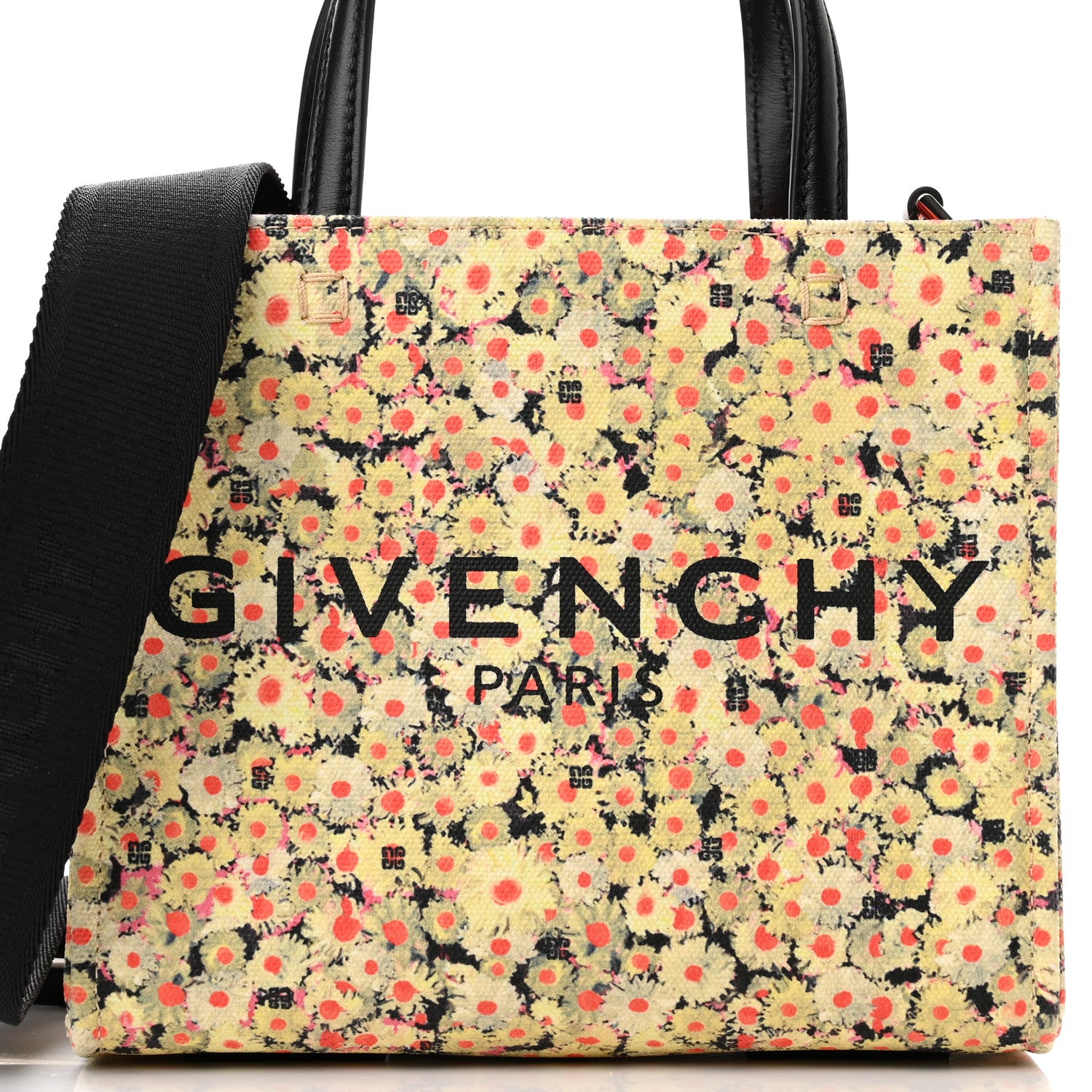 Givenchy Canvas Mini G-Tote Beige Multi 7 of 9