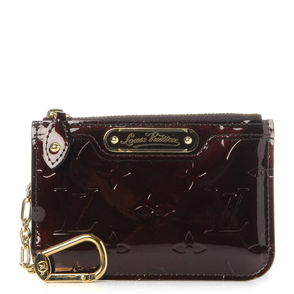 Louis Vuitton Vernis Key Pouch Amarante 1 of 6