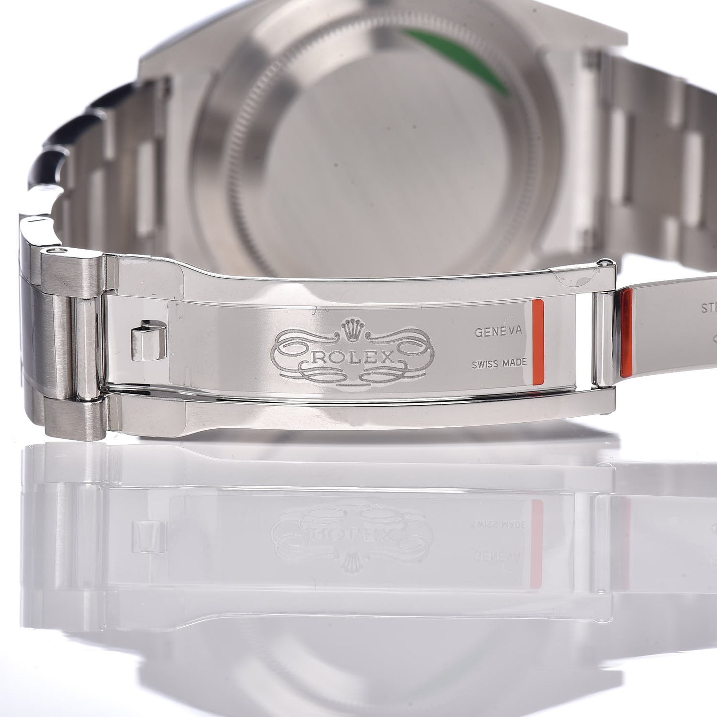 Stainless Steel 39mm Oyster Perpetual Watch Red Grape 114300