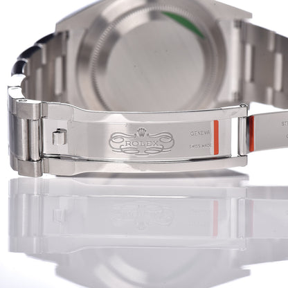 Rolex Stainless Steel 39mm Oyster Perpetual Watch Red Grape 114300 6 of 8