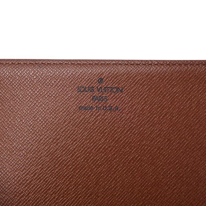 Louis Vuitton Monogram Simple Checkbook Holder Wallet 6 of 7