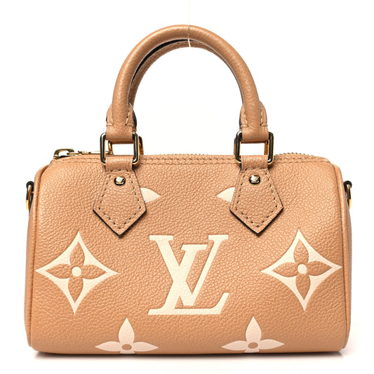 Empreinte Monogram Giant Nano Speedy Arizona Creme