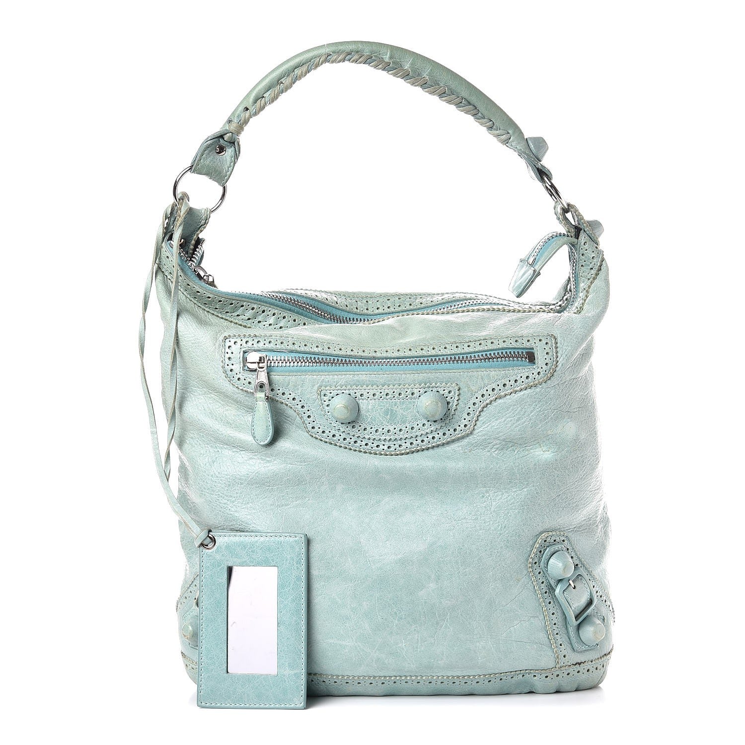 Balenciaga Agneau Giant Brogues Hardware Day Hobo Maldives 1 of 15